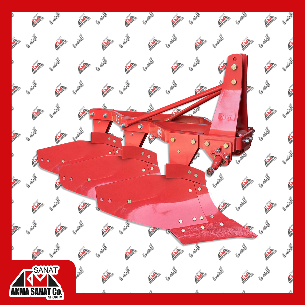 گاوآهن سه خیش تسمه ای 12-14 اینچ (SUPER)